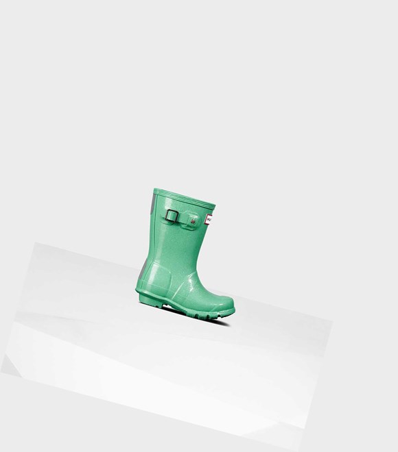 Bottes Courtes Hunter Original Little Starcloud Wellington Enfant Vert | 30219HOQY