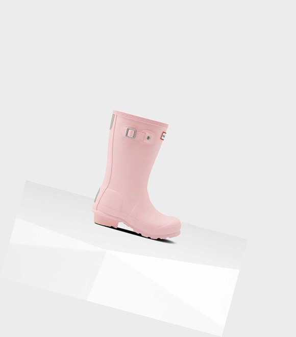 Bottes Courtes Hunter Original Wellington Enfant Rose | 02164SRVO