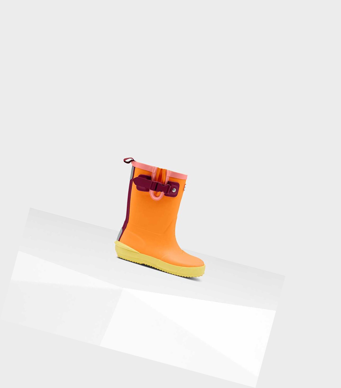 Bottes Courtes Hunter Original Davison Wellington Enfant Orange | 87546NPCT