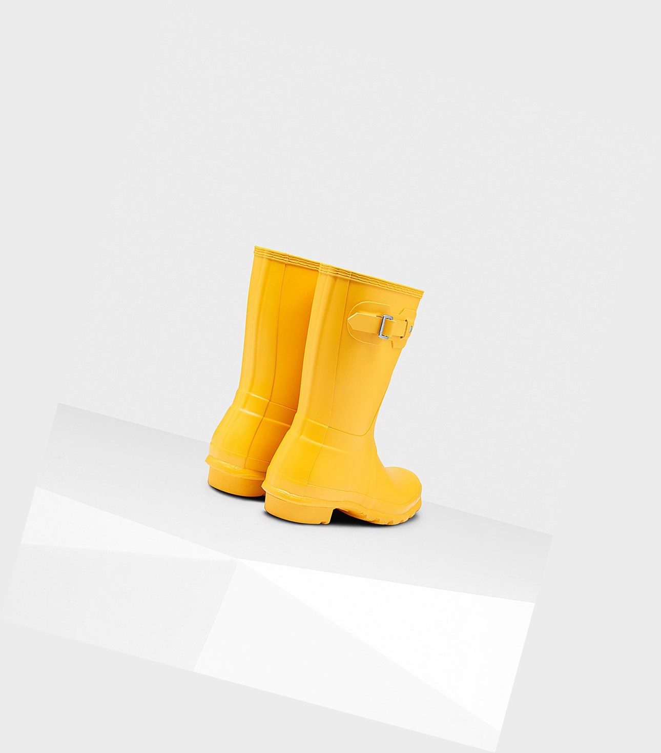 Bottes Courtes Hunter Original Femme Jaune | 41897POUJ