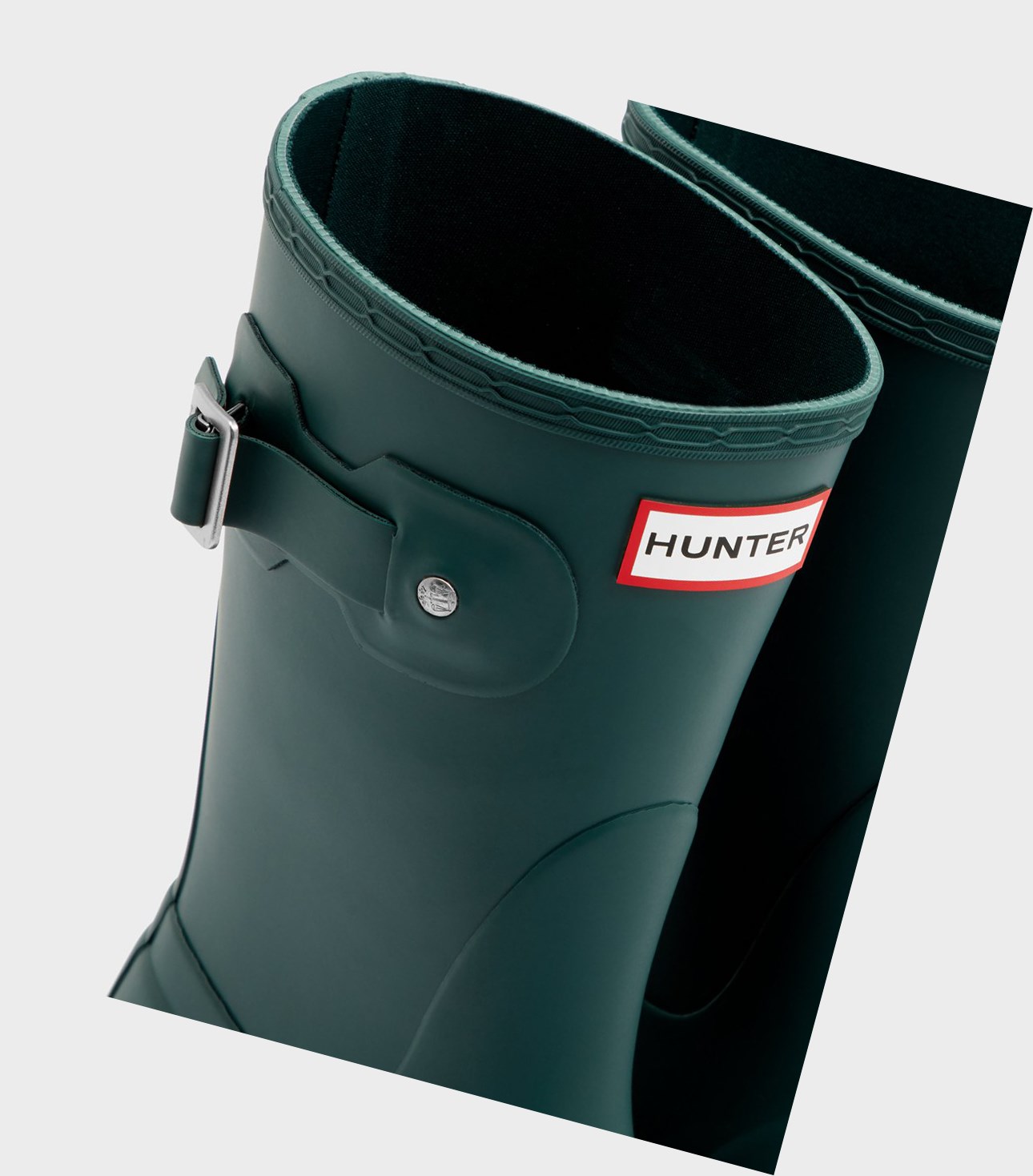 Bottes Courtes Hunter Original Femme Vert | 84970VSYU