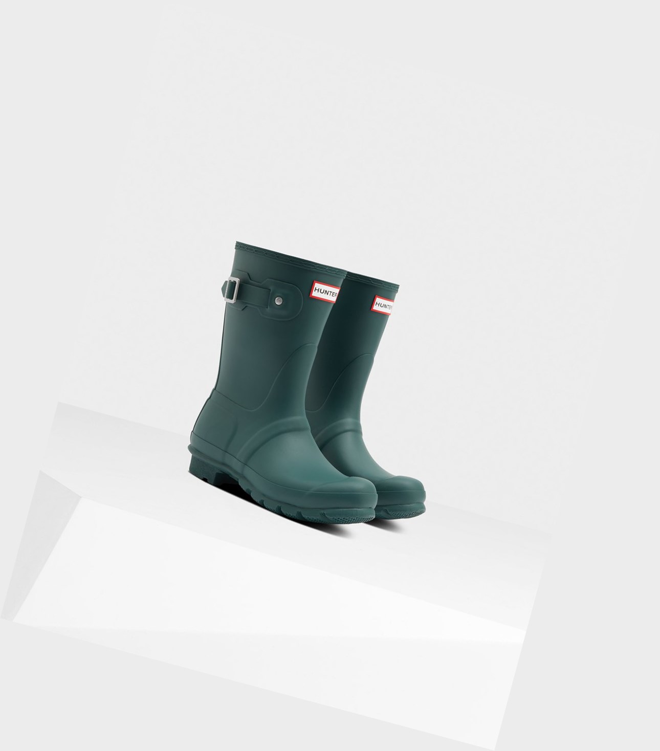 Bottes Courtes Hunter Original Femme Vert | 84970VSYU