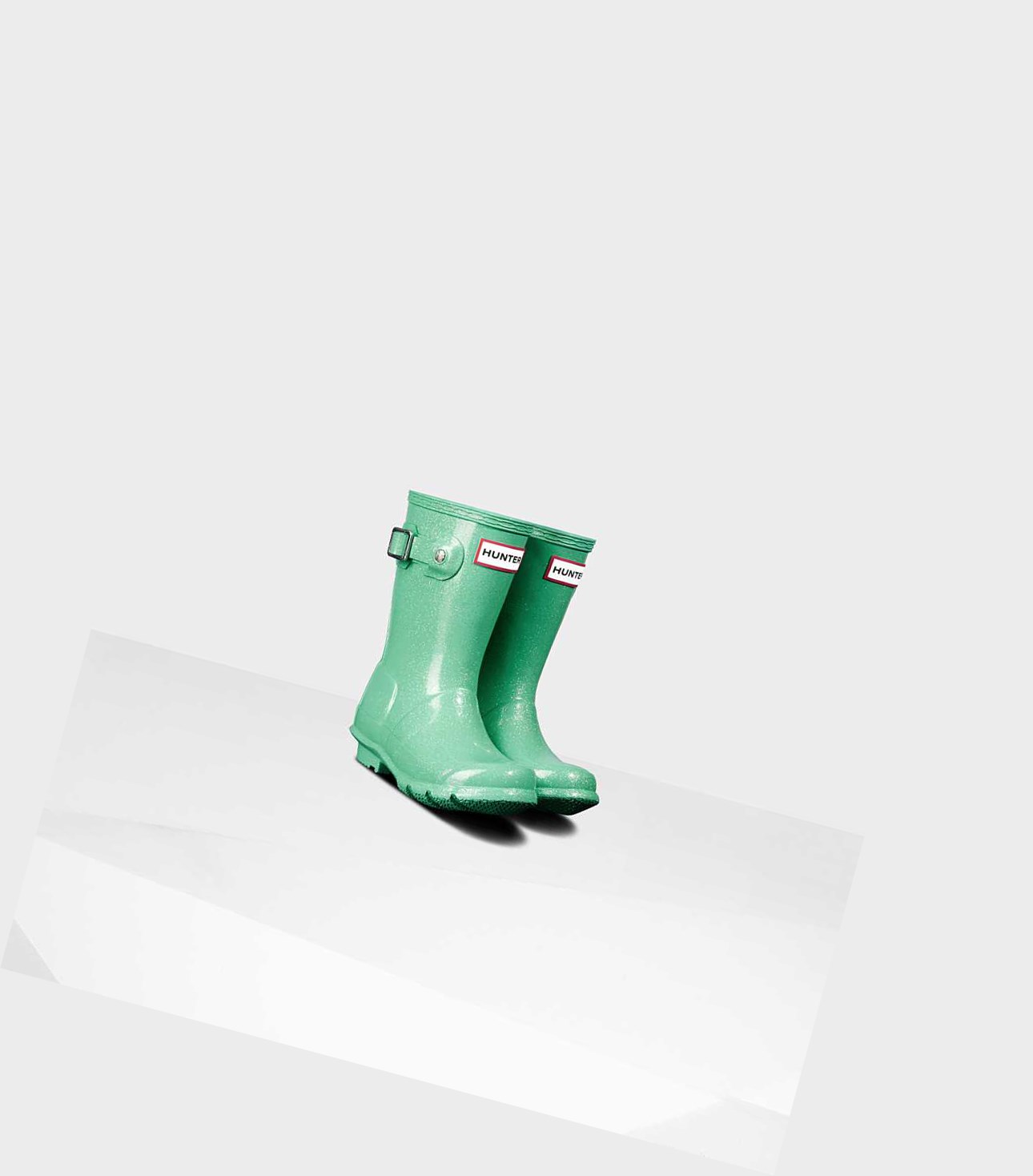 Bottes Courtes Hunter Original Little Starcloud Wellington Enfant Vert | 30219HOQY