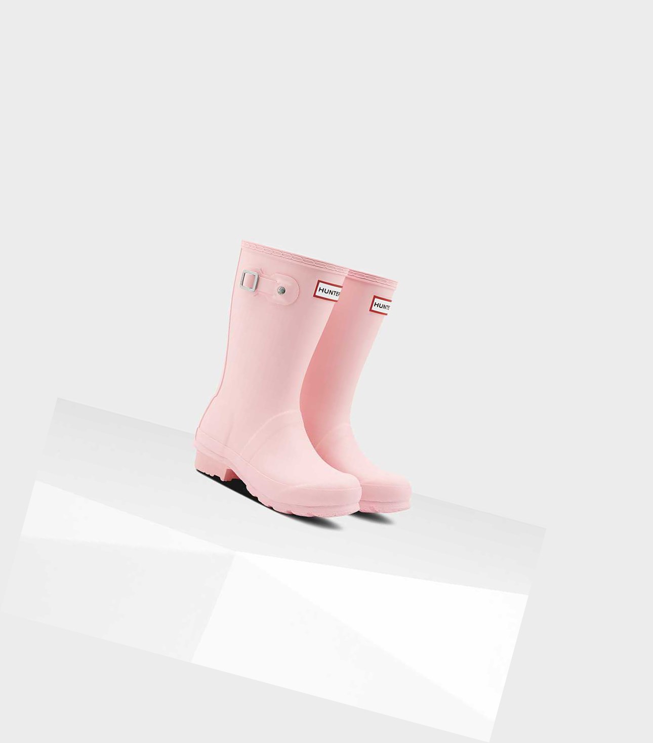 Bottes Courtes Hunter Original Wellington Enfant Rose | 02164SRVO