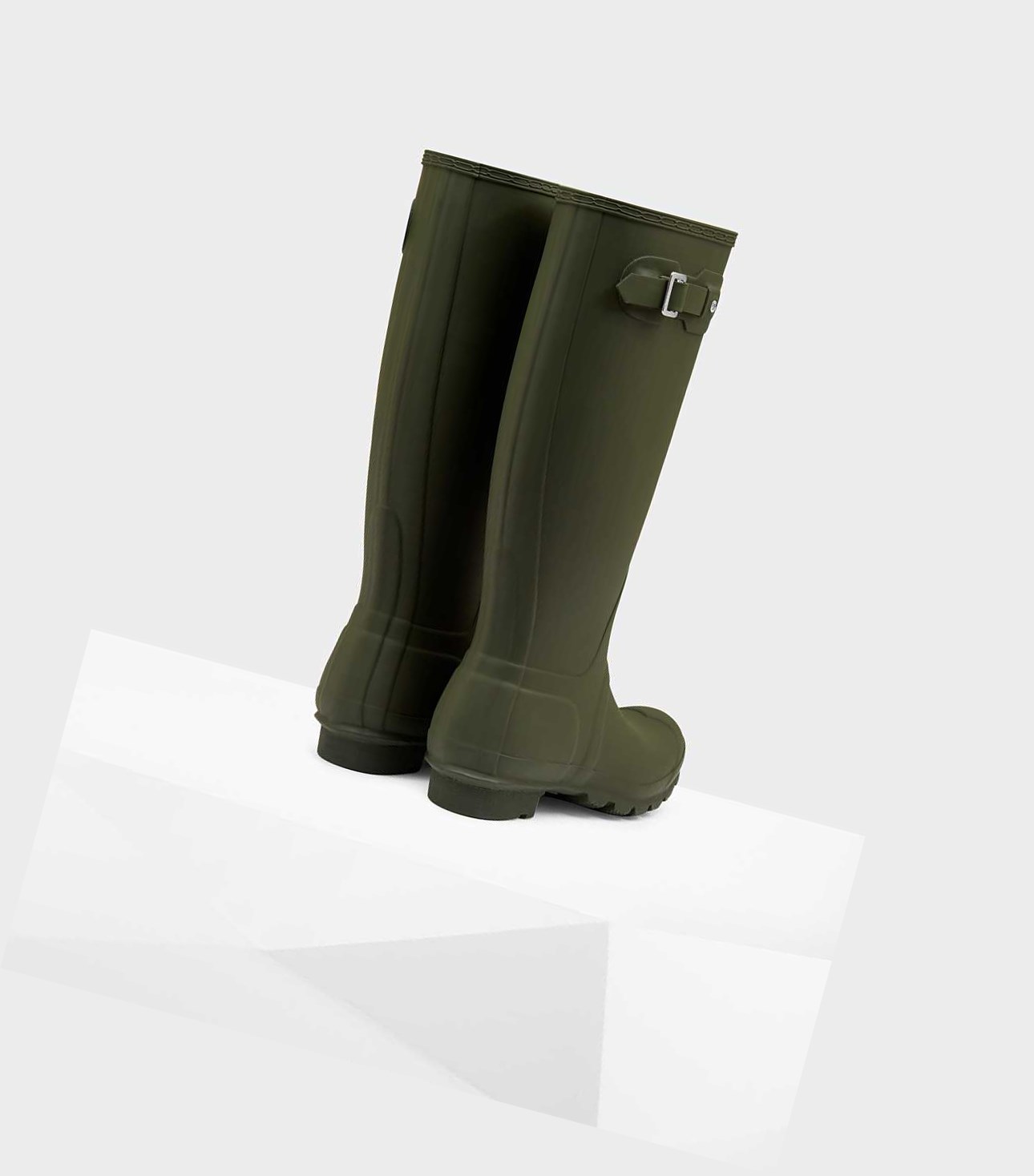 Bottes Hautes Hunter Original Wellington Femme Vert | 48169RDGX