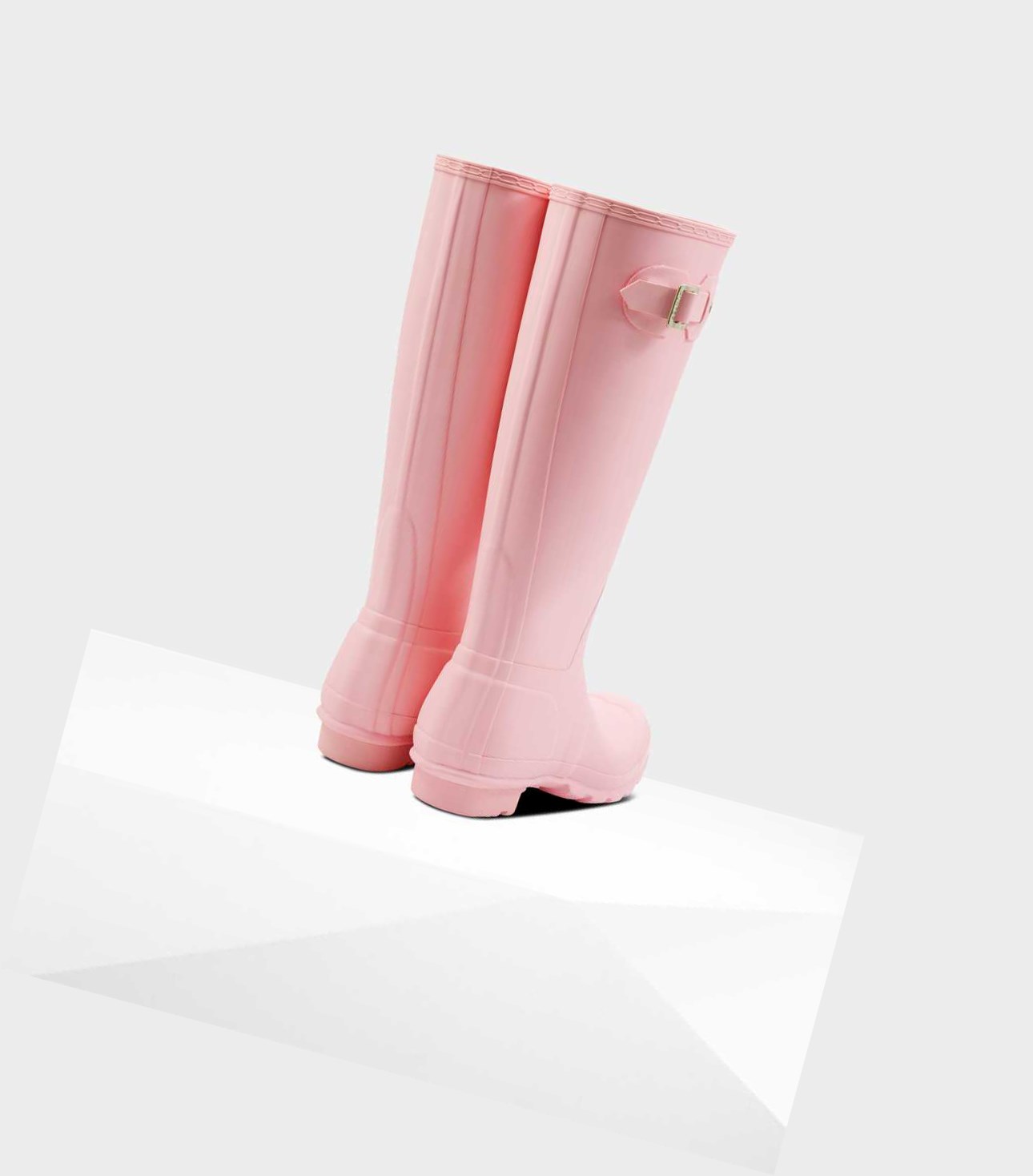 Bottes Hautes Hunter Original Wellington Femme Rose | 85203DQGM