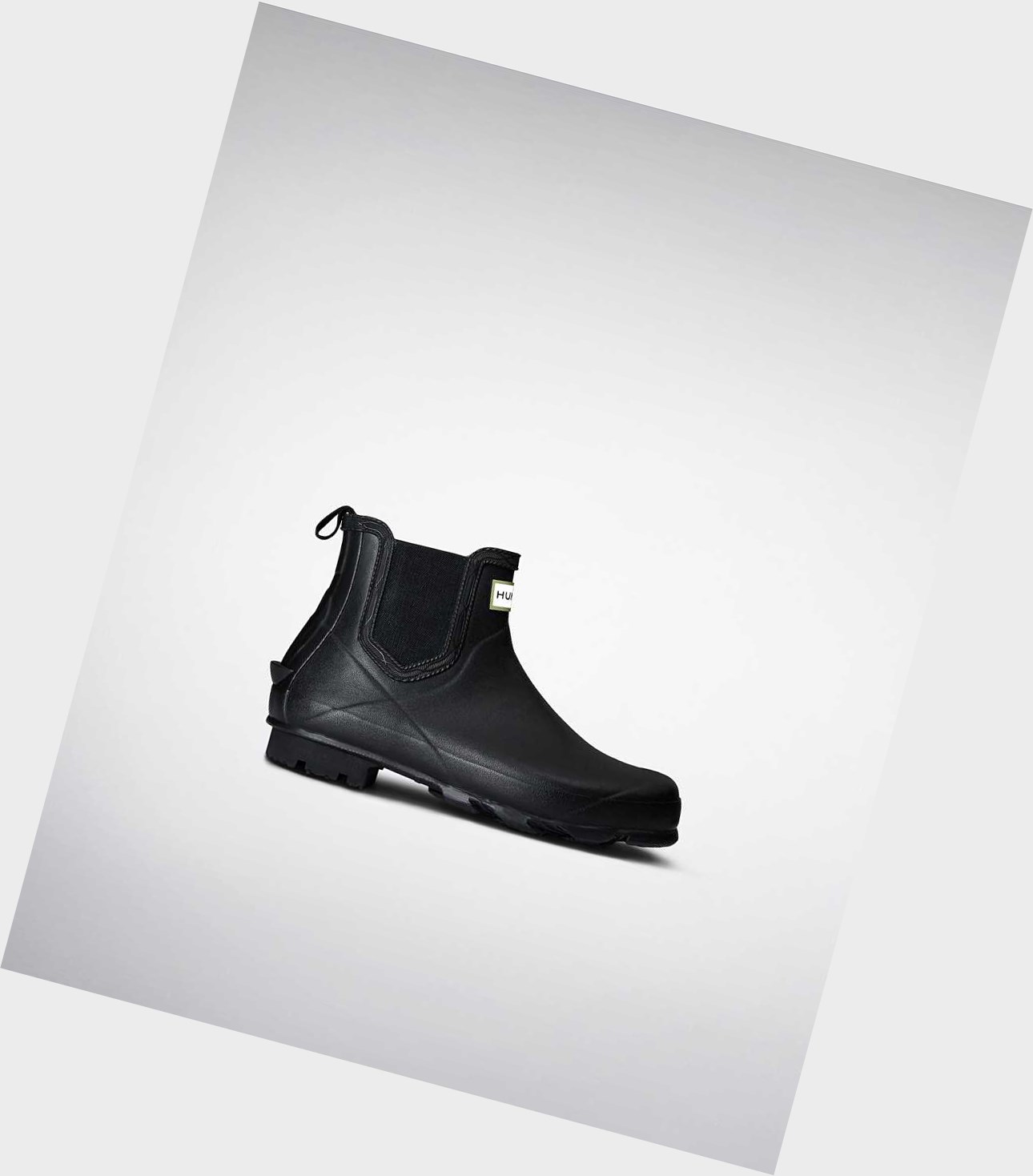 Bottines Chelsea Hunter Norris Field Homme Noir | 29873QYKN