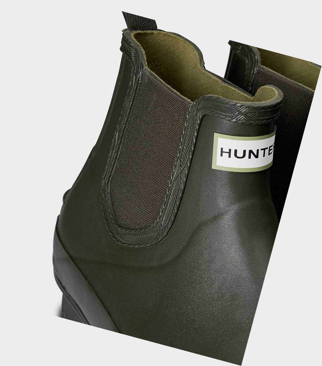 Bottines Chelsea Hunter Norris Field Homme Vert | 85306XZIJ