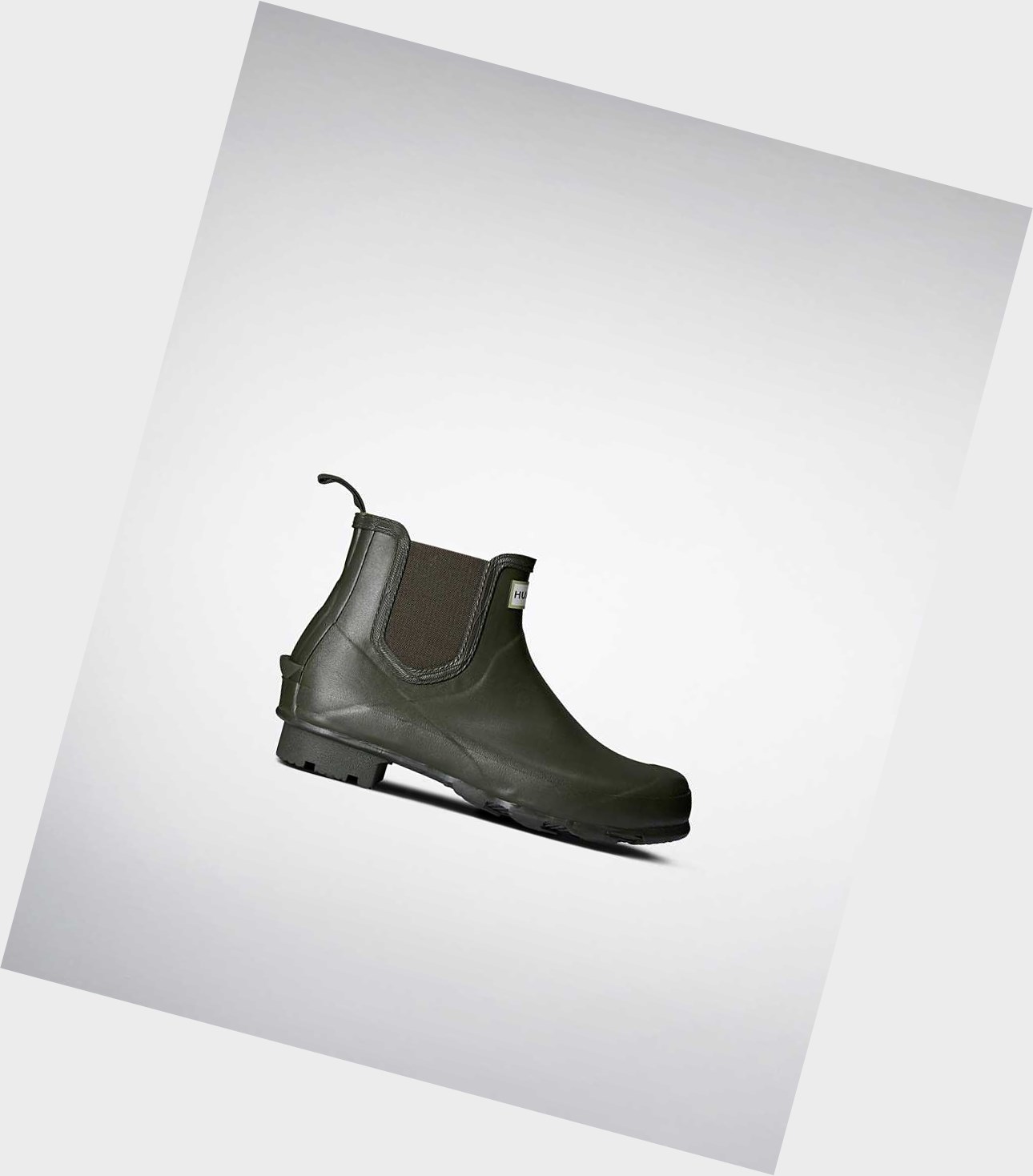 Bottines Chelsea Hunter Norris Field Homme Vert | 85306XZIJ