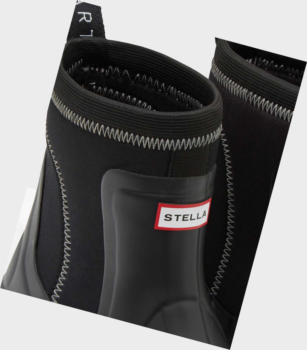 Bottines Chelsea Hunter X Stella McCartney Homme Noir | 70823GDXU