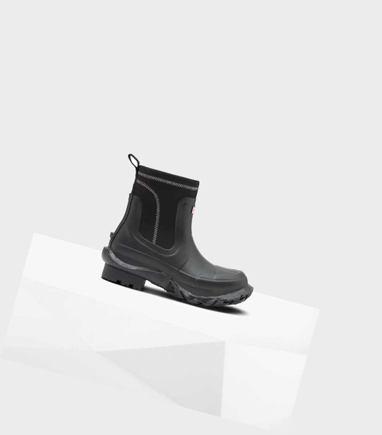 Bottines Chelsea Hunter X Stella McCartney Homme Noir | 70823GDXU