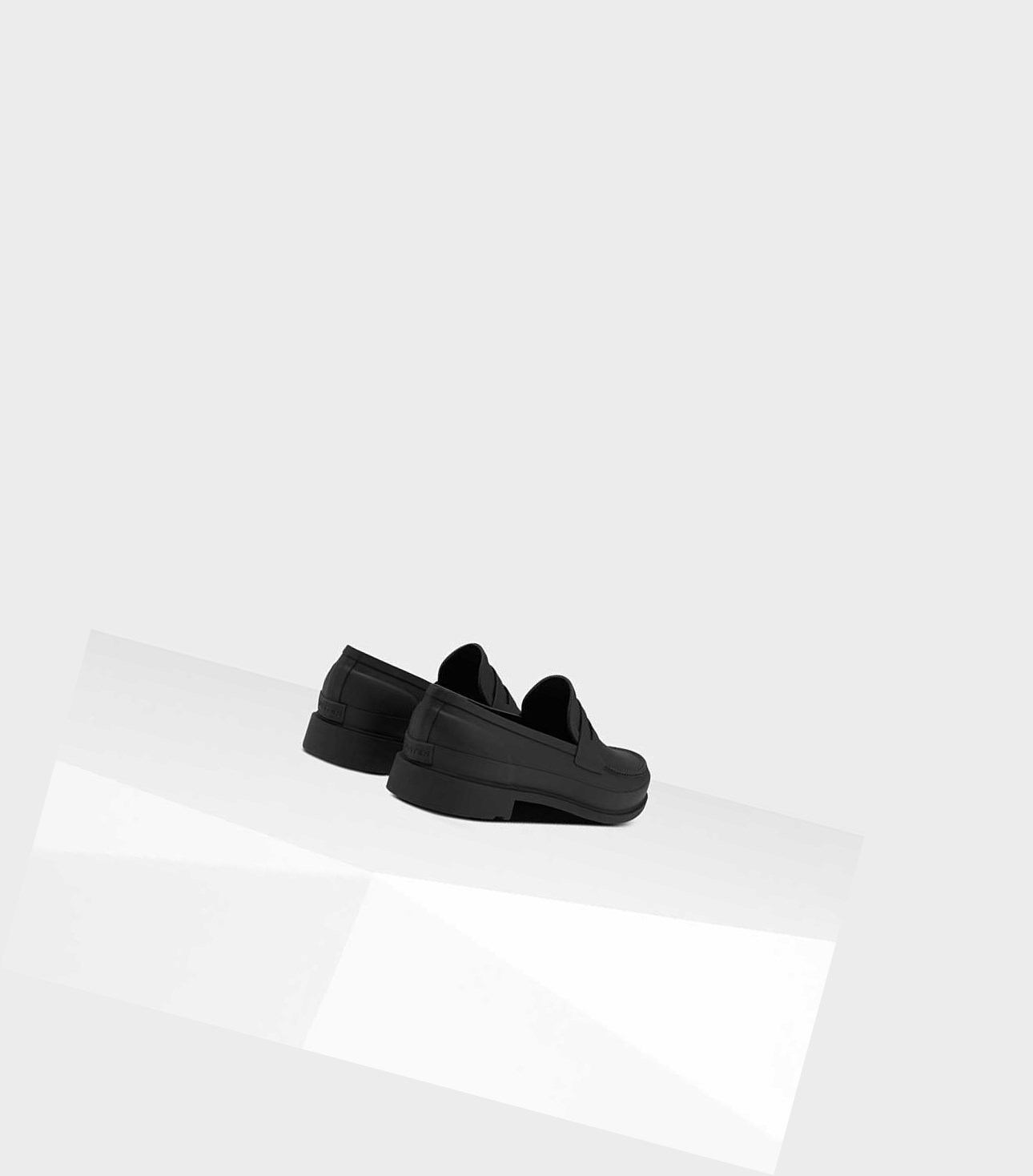 Loafers Hunter Refined Penny Homme Noir | 32546YNAO