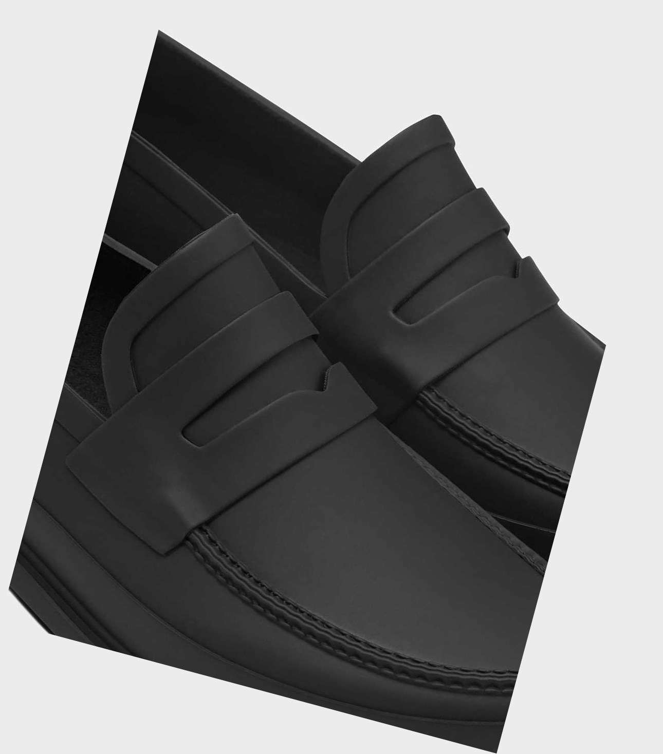 Loafers Hunter Refined Penny Homme Noir | 32546YNAO