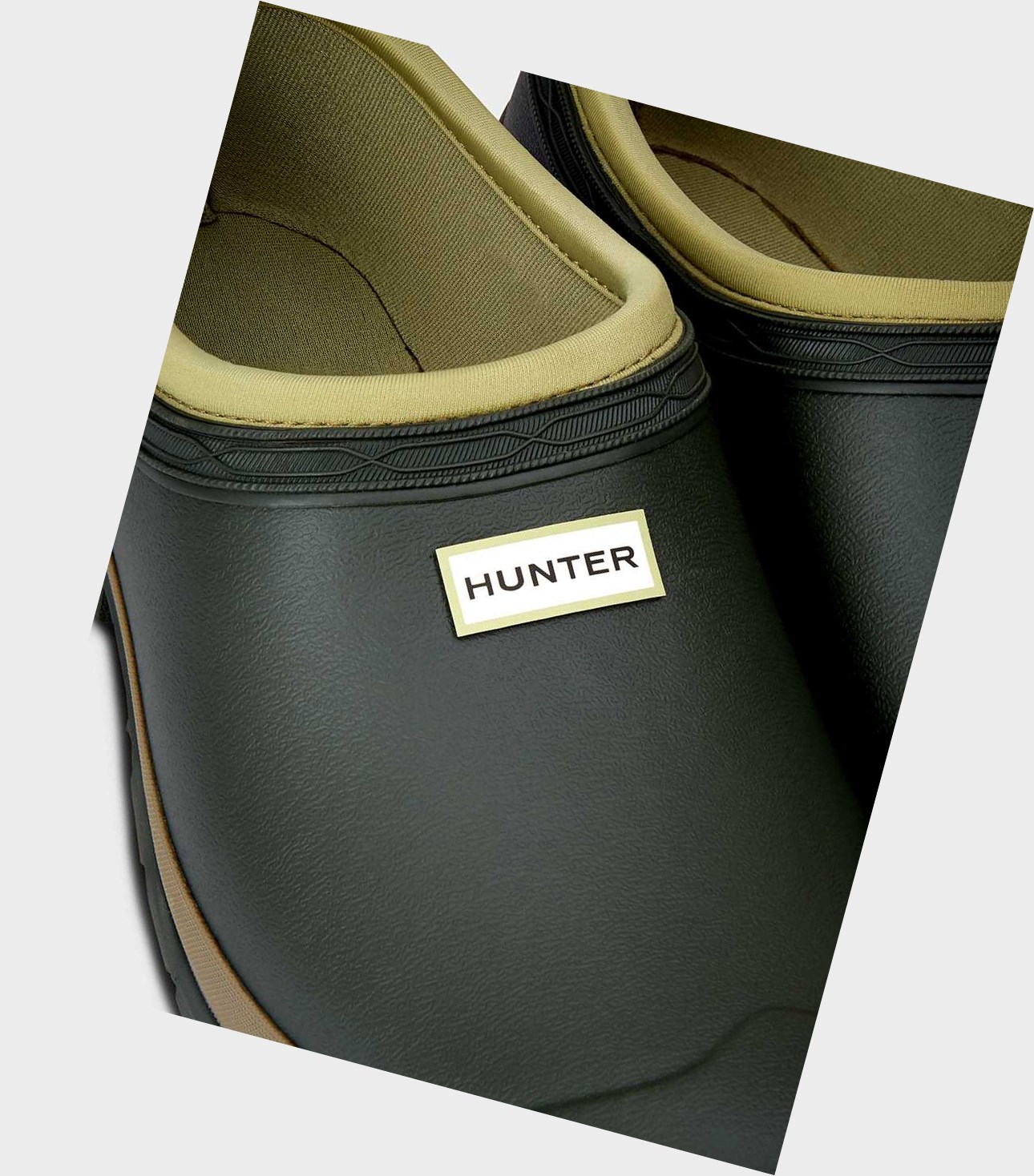 Sabots Hunter Gardener Homme Vert | 65183XRCU