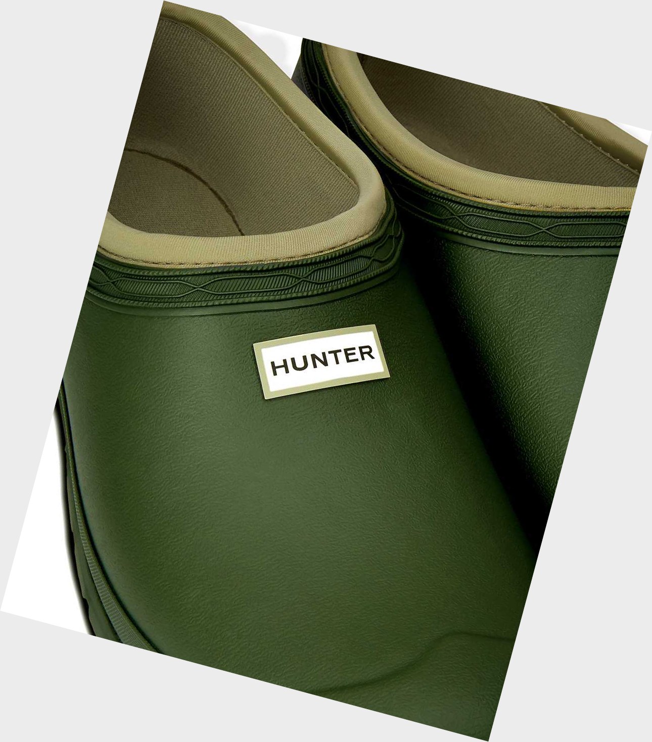 Sabots Hunter Gardener Homme Vert | 67594DWJP